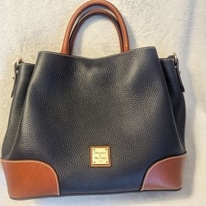 Dooney & Bourke Pebble Grain Brenna Bag in Black
